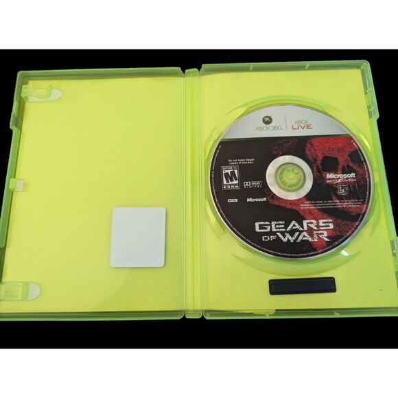 Gears of War Microsoft Xbox 360 2006 Disc &Case Only Live Rated M Blood Violence - Picture 3 of 4